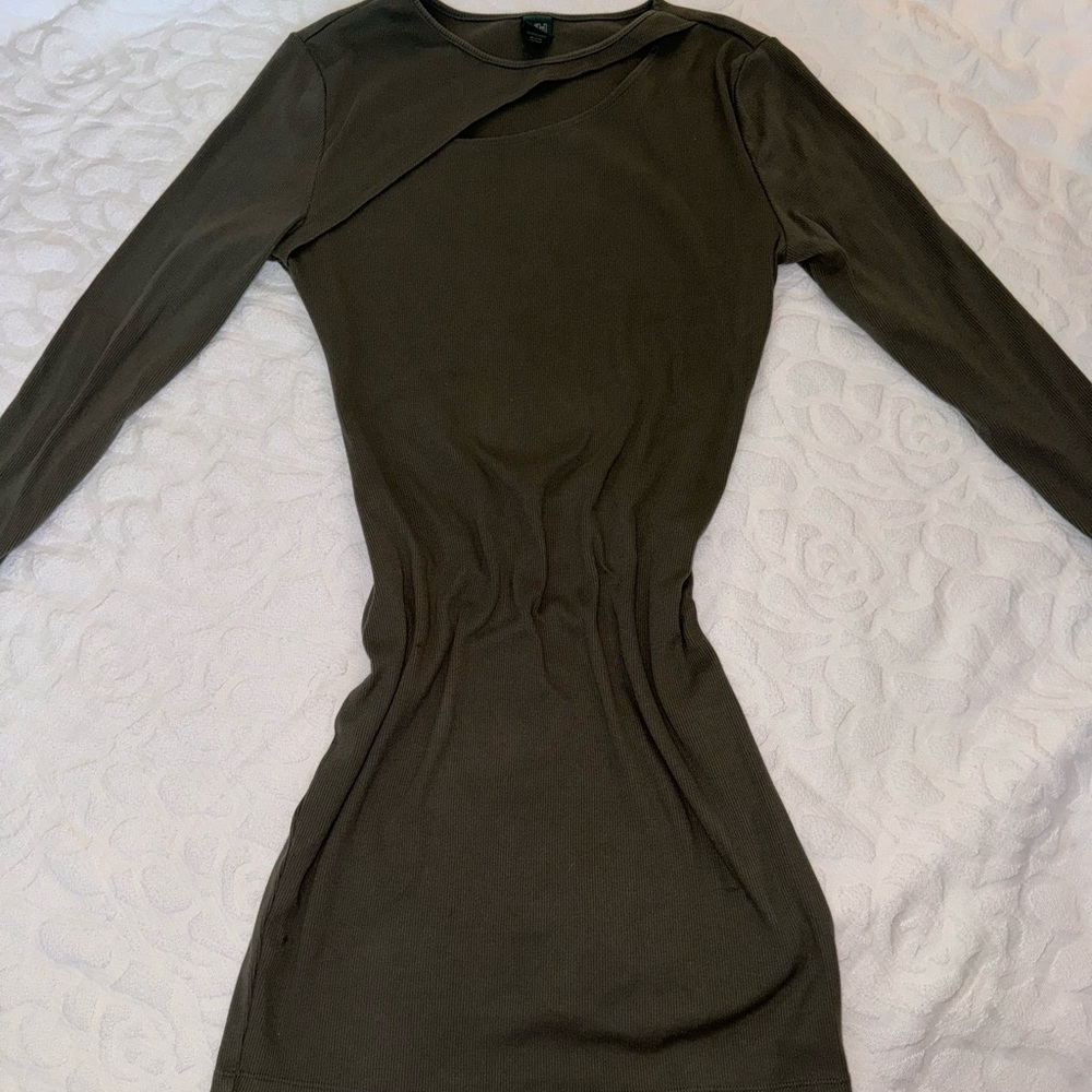 Wild Fable Army Green Dress